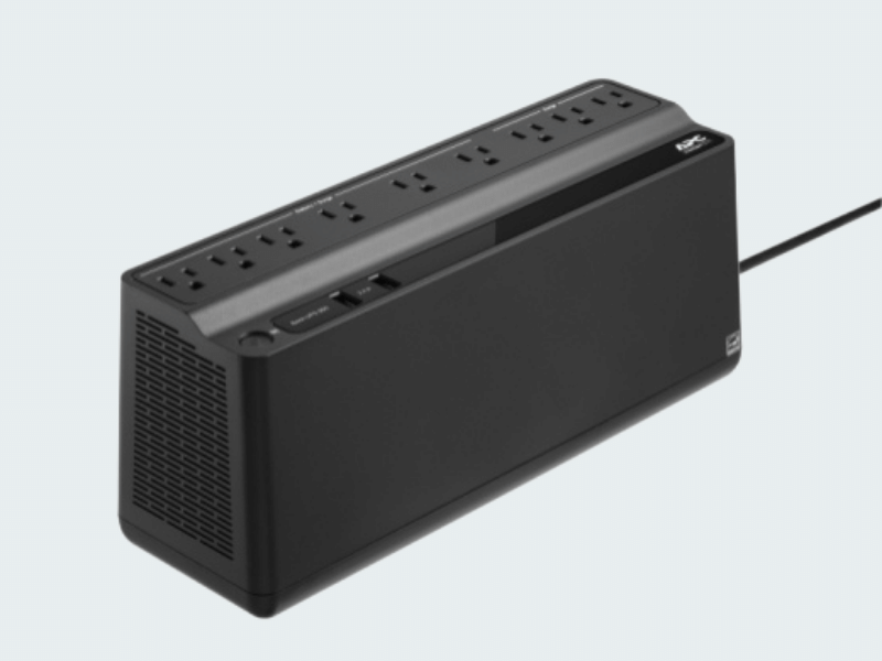 APC Back-UPS 850VA, 120V, 2 USB charging ports