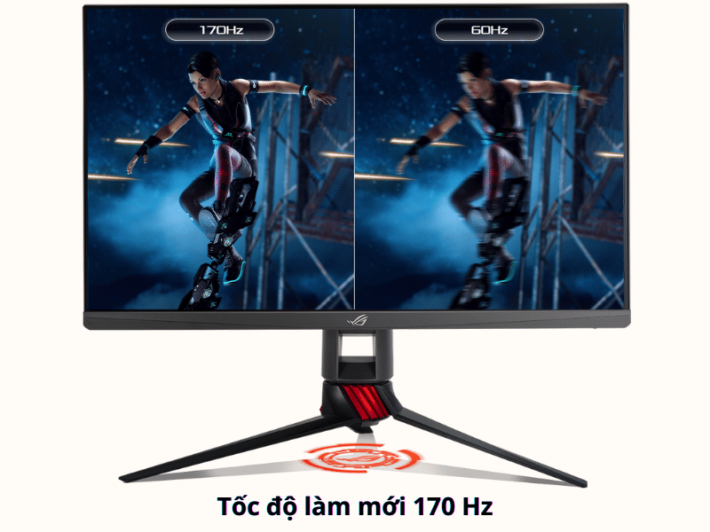 M&agrave;n h&igrave;nh Asus ROG XG279Q 27inch/ QHD/ IPS/ 170Hz/ 1ms nhỏ gọn