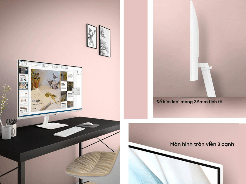 M&agrave;n h&igrave;nh Samsung LS32AM501NEXXV/ 32 inch FHD/ VA/ 60Hz/ 8ms