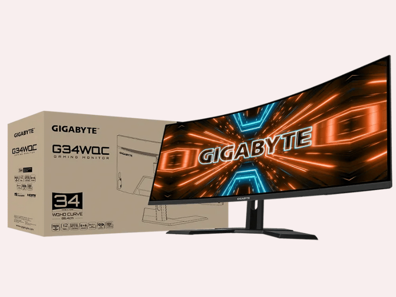 màn hình GIGABYTE G34WQC Gaming Monitor 34" QHD