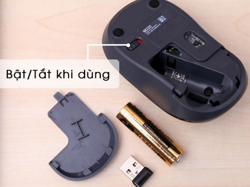 Quà tăng chuột logitech