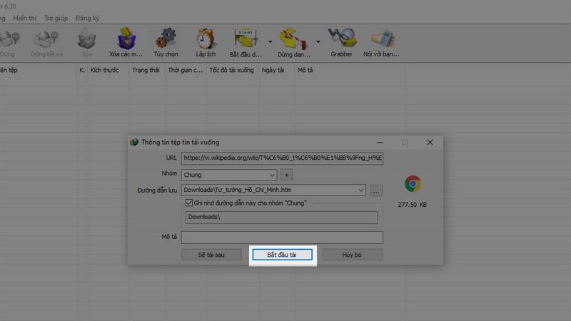 Cách tải tài liệu từ google