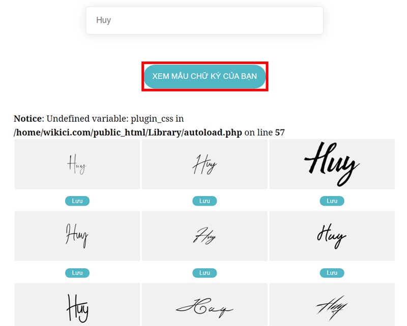 Chữ k&yacute; online