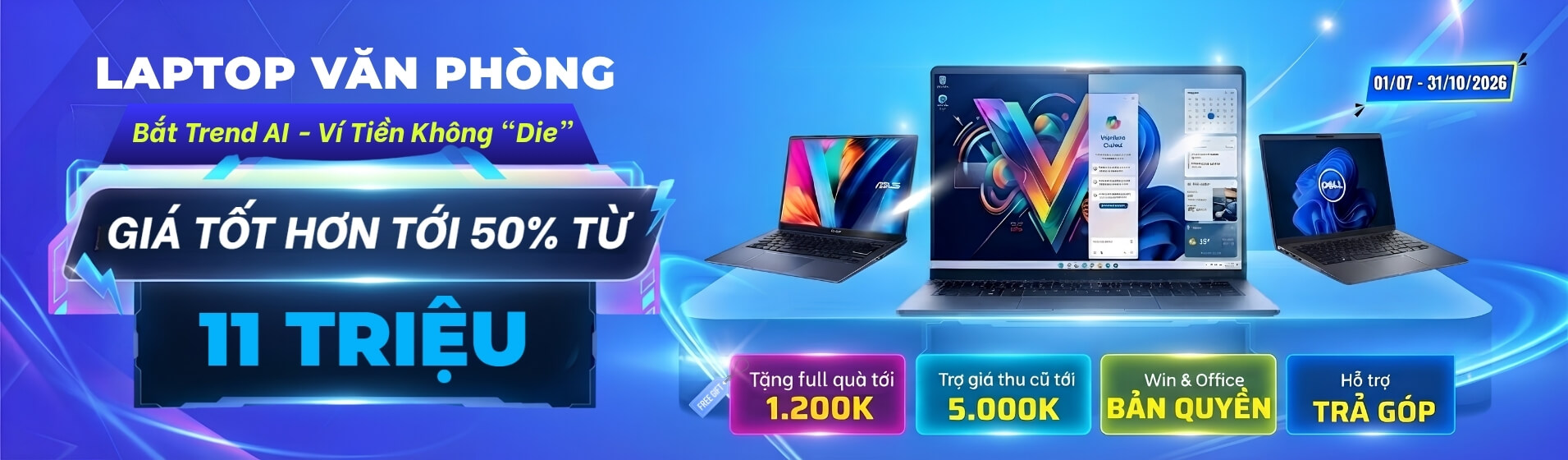 Banner Laptop Văn Phòng