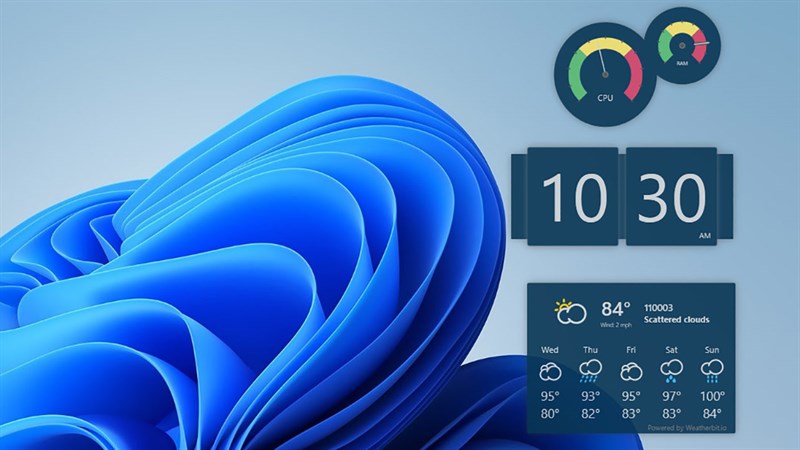 Cách tạo Widget đẹp mắt trên Windows 11, giúp bạn cập nhật nhanh chóng nhiều thông tin