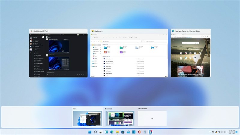Cách tạo nhiều màn hình Desktop trên Windows 11, giúp bạn có thể làm việc và giải trí cùng lúc rất tiện lợi