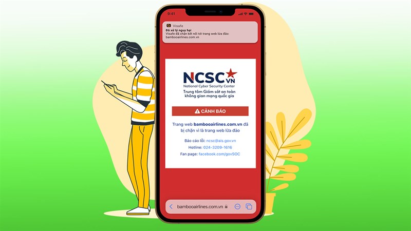 Cách báo cáo Website lừa đảo bằng ứng dụng Visafe để chặn các trang web đó