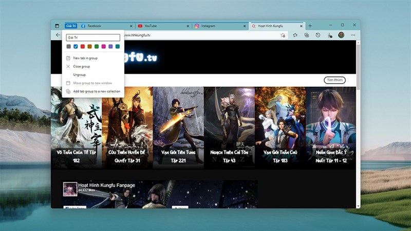 Cách sử dụng tính năng Tab Group trên Microsoft Edge, để giúp bạn quản lý và tìm nội dung nhanh hơn