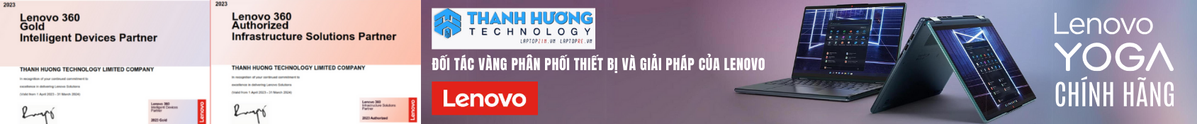 Banner Lenovo Yoga Mới Nhập Khẩu