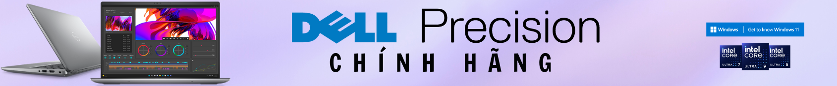 Banner Laptop Dell Precision (Workstation Dell) Cũ
