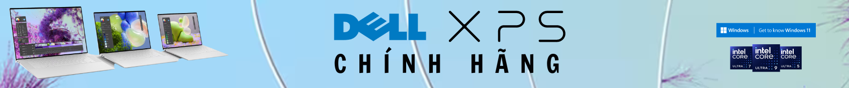 Banner Laptop Dell XPS Cũ