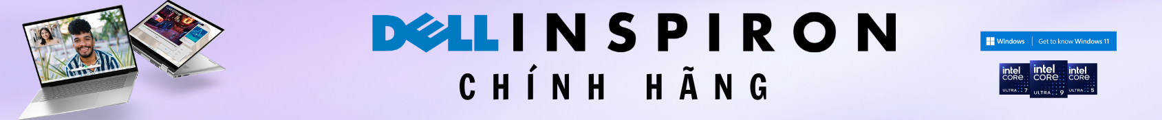 Banner Dell Inspiron 5000 Series Mới Chính Hãng