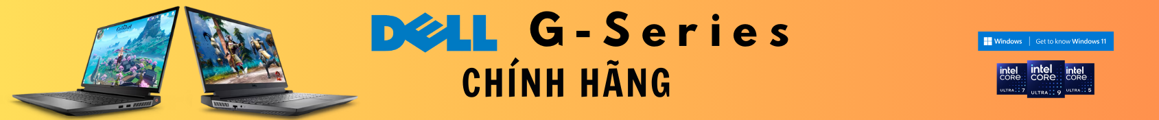 Banner Dell G Series Gaming Mới Nhập Khẩu
