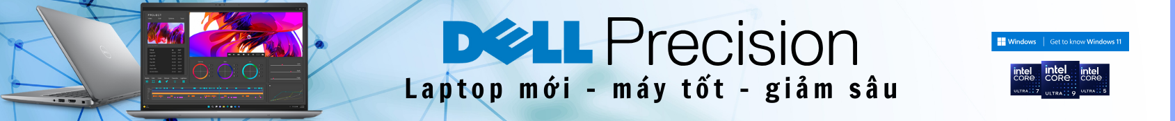 Banner Laptop Dell Precision 7000 Series Cũ