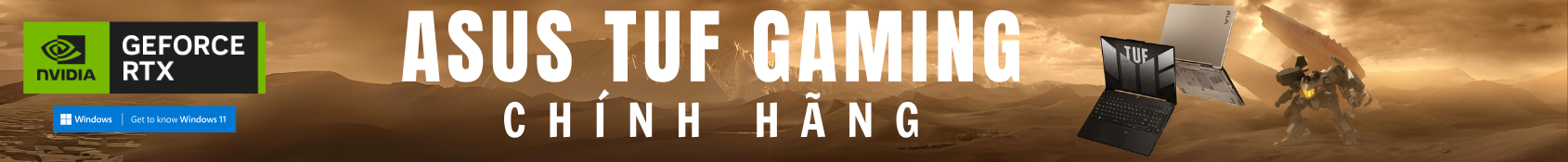 Banner Laptop TUF Gaming Series Cũ