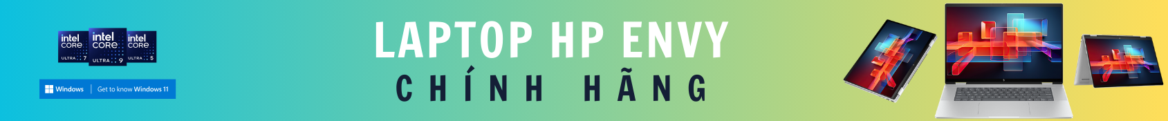 Banner Laptop HP Envy Cũ