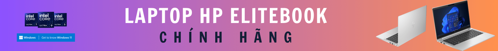 Banner Laptop HP Elitebook Mới