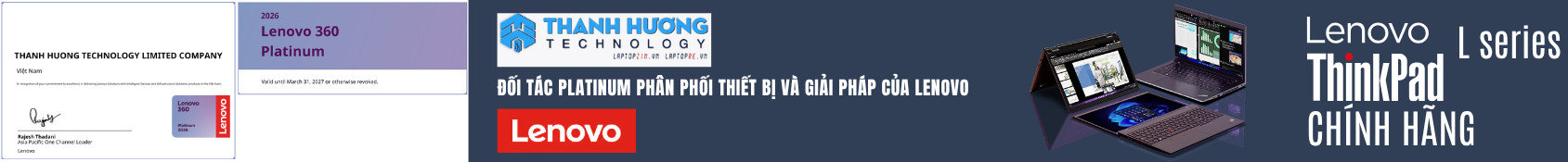 Banner Lenovo Thinkpad L Series Mới Chính Hãng