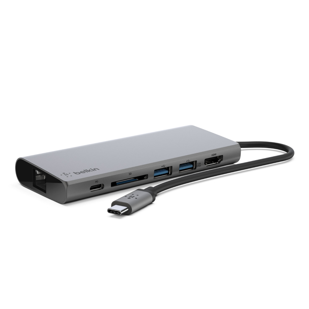 Hub USB Type C Multimedia 6 in 1 Belkin (F4U092btSGY)
