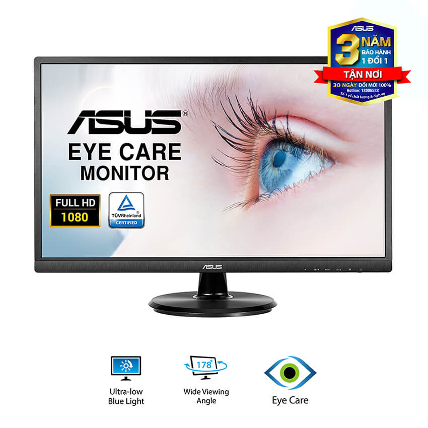 Màn hình Asus VA249HE 23.8 inch FHD (1920x1080)/ VA/ 60Hz/ 5ms