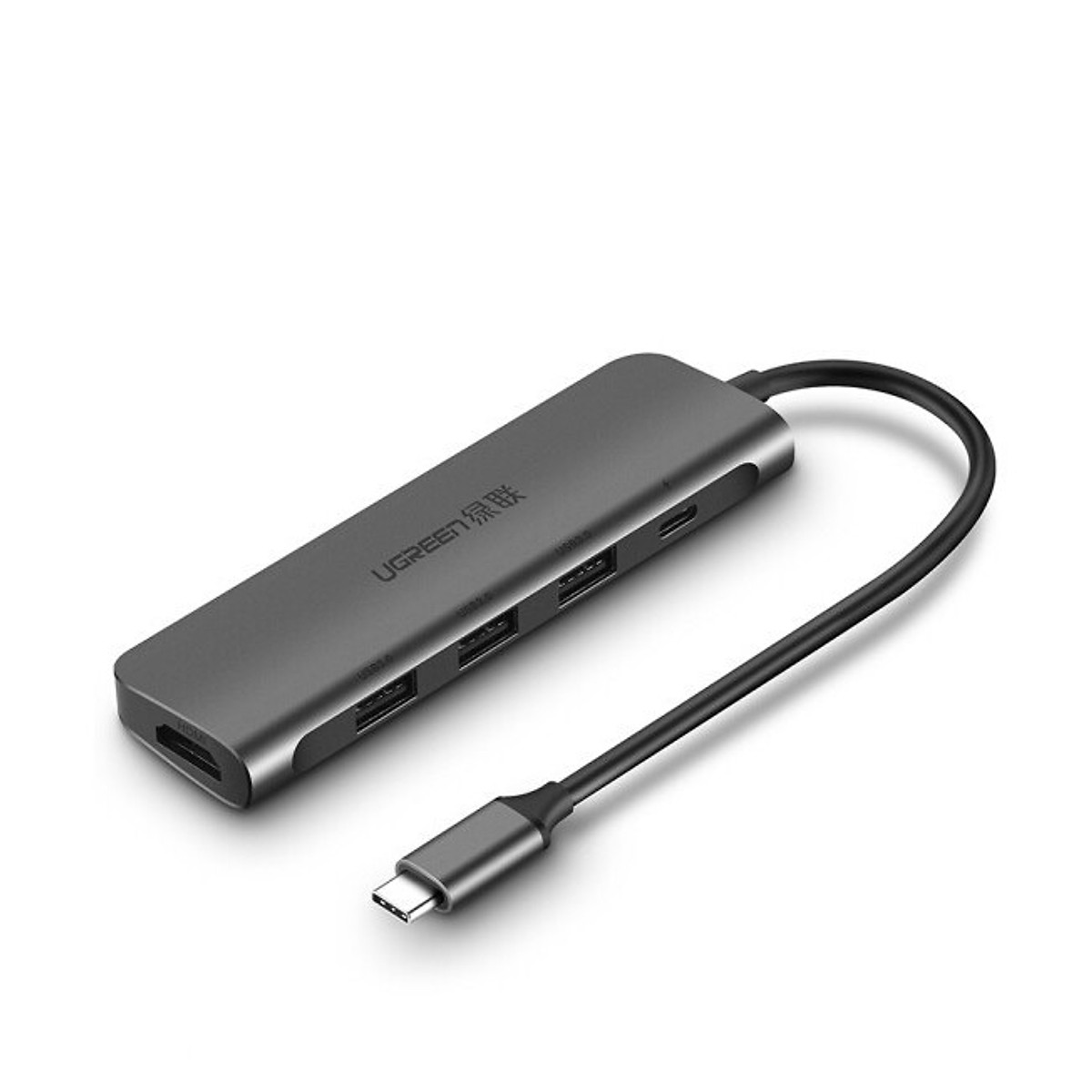 Hub Ugreen 50209 chuyển đổi USB Type C sang HDMI/ Hub USB 3.0