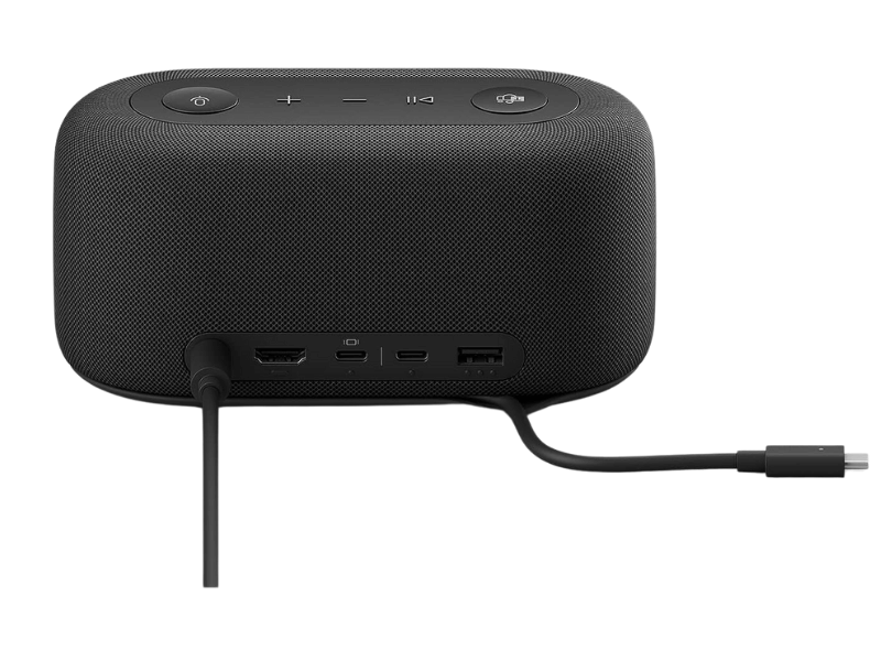 Microsoft Audio Dock Teams Certified, USB-C Dock, HDMI 2.0, USB-A, USB-C Black