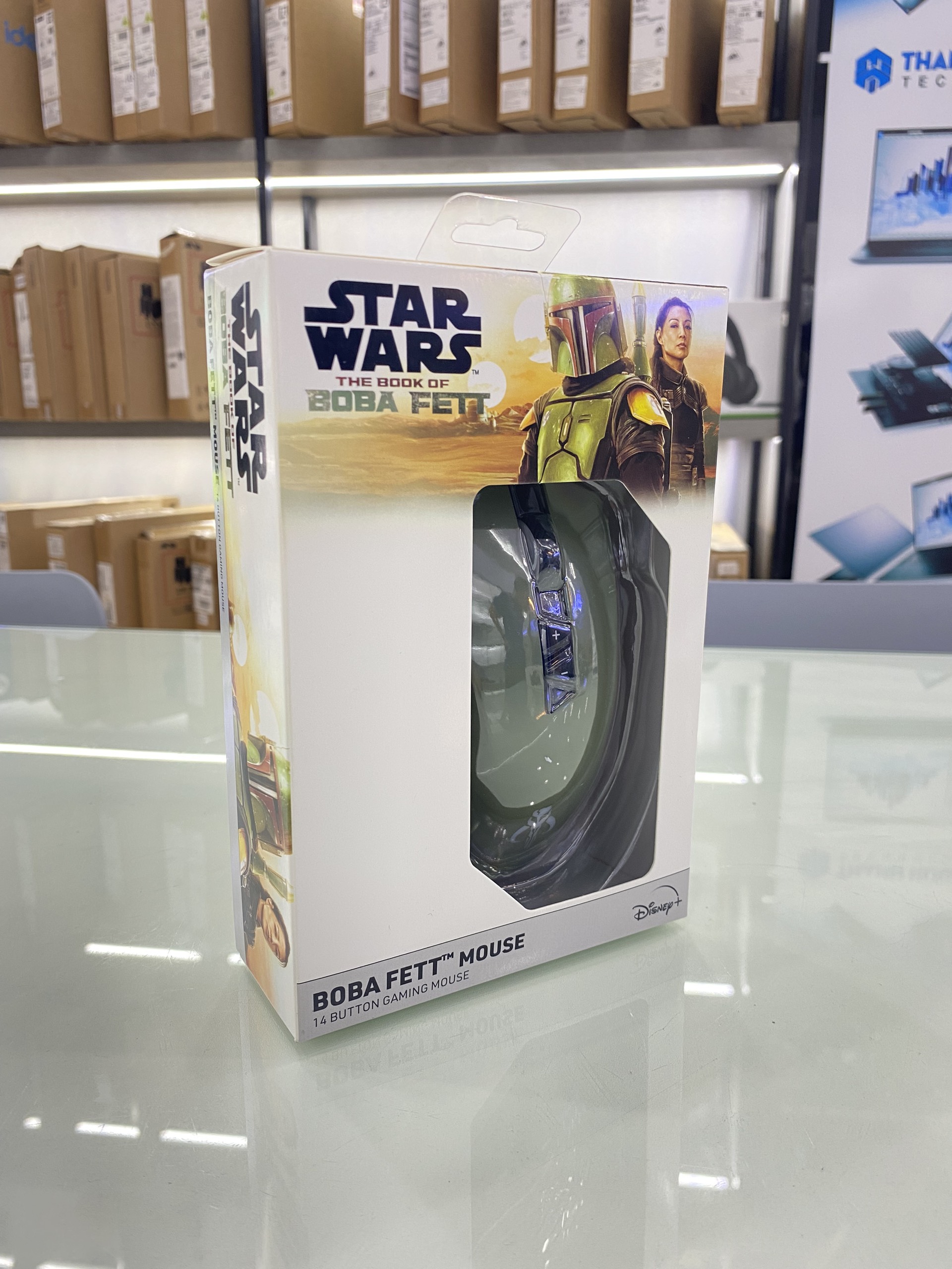 Chuột Gaming có dây 14 nút Star Wars The Book Of Boba Fett