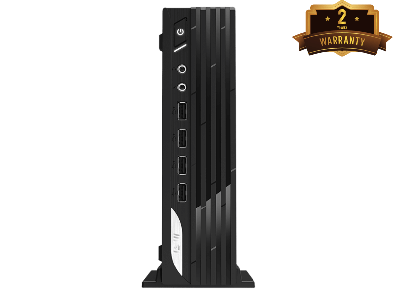 Máy tính để bàn PC MSI PRO DP21 13M/ i3-13100/ RAM 8GB/ SSD 256GB/ Wifi/ BT/ KB&M/ Non-OS/ ĐEN