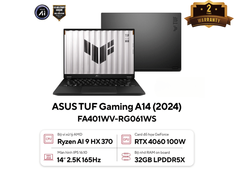 ASUS TUF Gaming A14 FA401WV-RG061WS (2024)