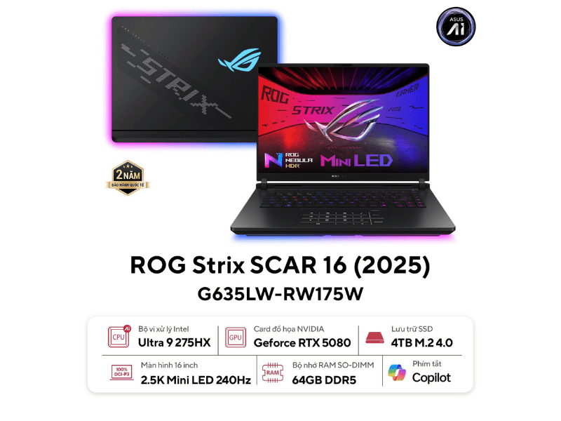 ASUS ROG Strix SCAR 16 G635LW-RW175W