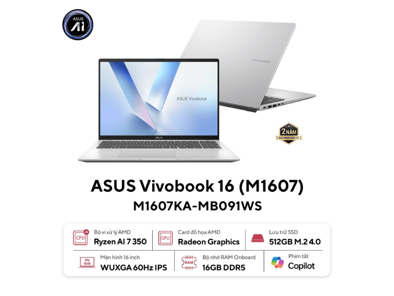 ASUS Vivobook 16 M1607KA-MB091WS