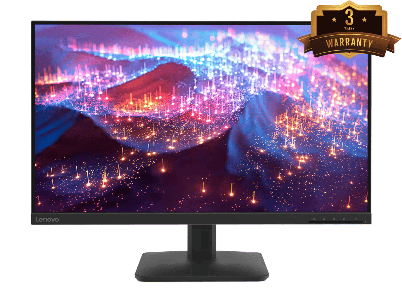 Màn hình Lenovo L27-4e 68CDKAC1VN (27 inch/ IPS/ FHD/ 300nits/ 99% sRGB/ 4ms-6ms/ 100Hz/ HDMI 1.4 + VGA/ Raven Black/ 3Yrs)