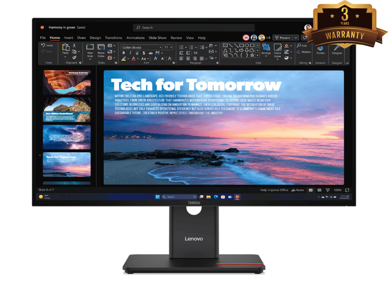 Màn hình Lenovo ThinkVision T27QD-40 64AAGAR2VN (27 inch | IPS | QHD | 48-120Hz | 4ms GtG)
