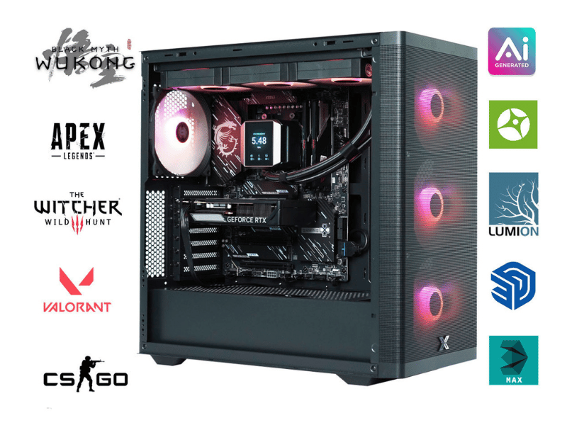 THPC RYZEN 9 9950X | 64G DDR5 | NVIDIA RTX PRO 5000 BLACKWELL 48GB