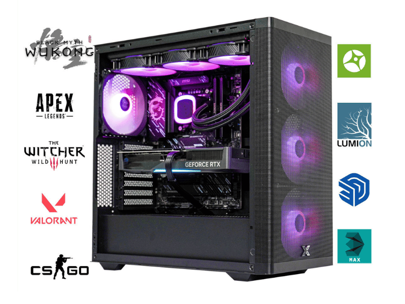 THPC RYZEN 7 7800X3D | 32G DDR5 | NVIDIA RTX 5080 16G