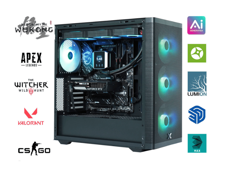 THPC CORE i9 14900KF | 64G DDR5 | NVIDIA RTX PRO 4000 BLACKWELL 24G
