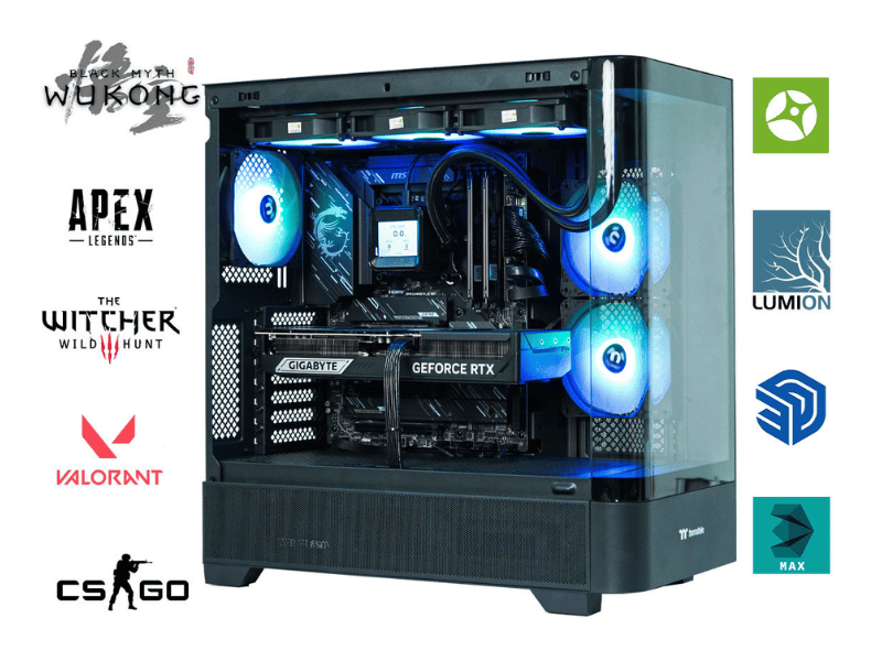 THPC ULTRA 9 285K | 32GB DDR5 | NVIDIA RTX 5070 Ti 16G