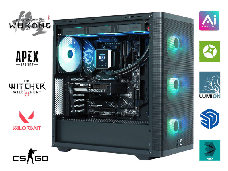 THPC RYZEN 9 9900X | 64G DDR5 | NVIDIA RTX PRO 4500 BLACKWELL 32G