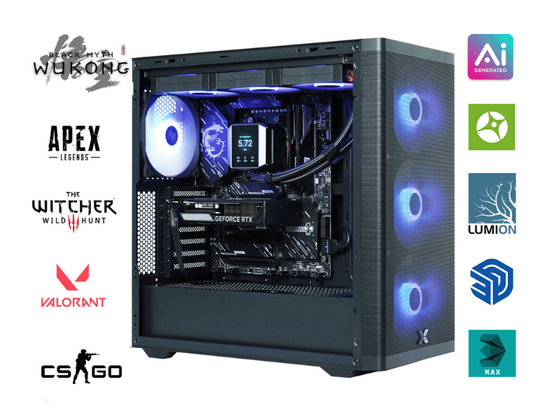 THPC CORE i9 14900KF | 64G DDR5 | NVIDIA RTX PRO 4500 BLACKWELL 32G