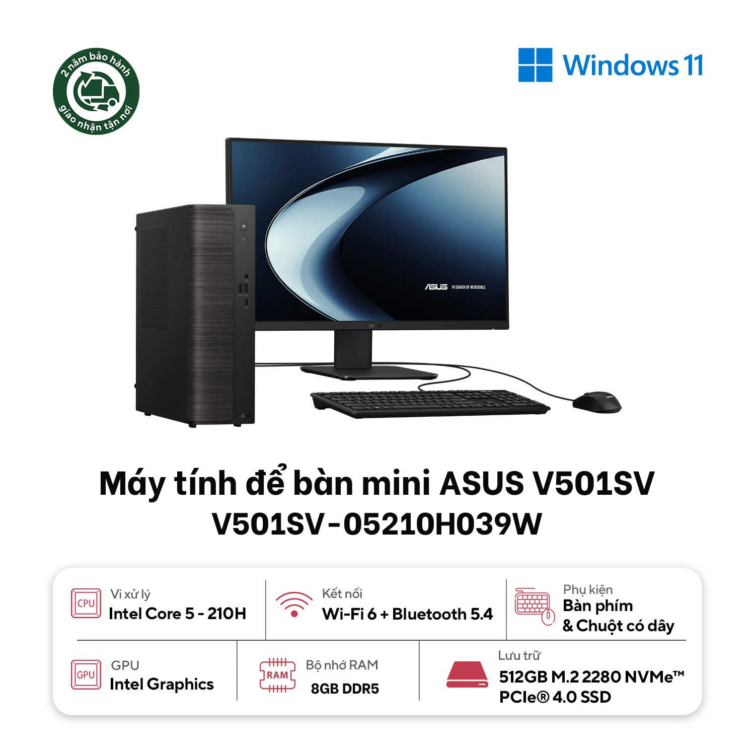 PC ASUS V501SV-05210H039W